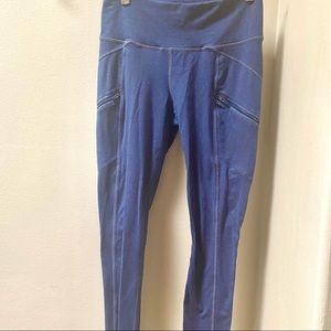 Athleta light blue leggings